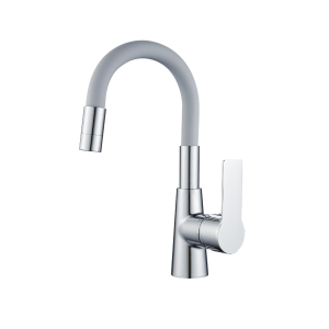 INTER CERAMIC WASH FAUCET ALISADO ZINC/BRASS CHROME/GRAY